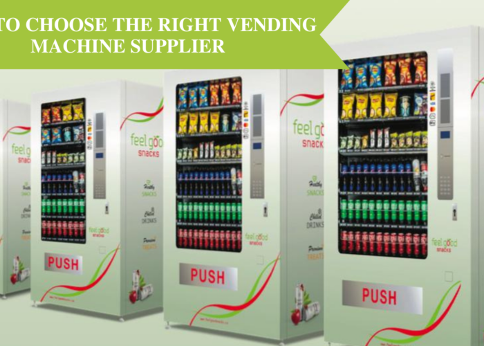 How to Choose the Right Vending Machine Supplier